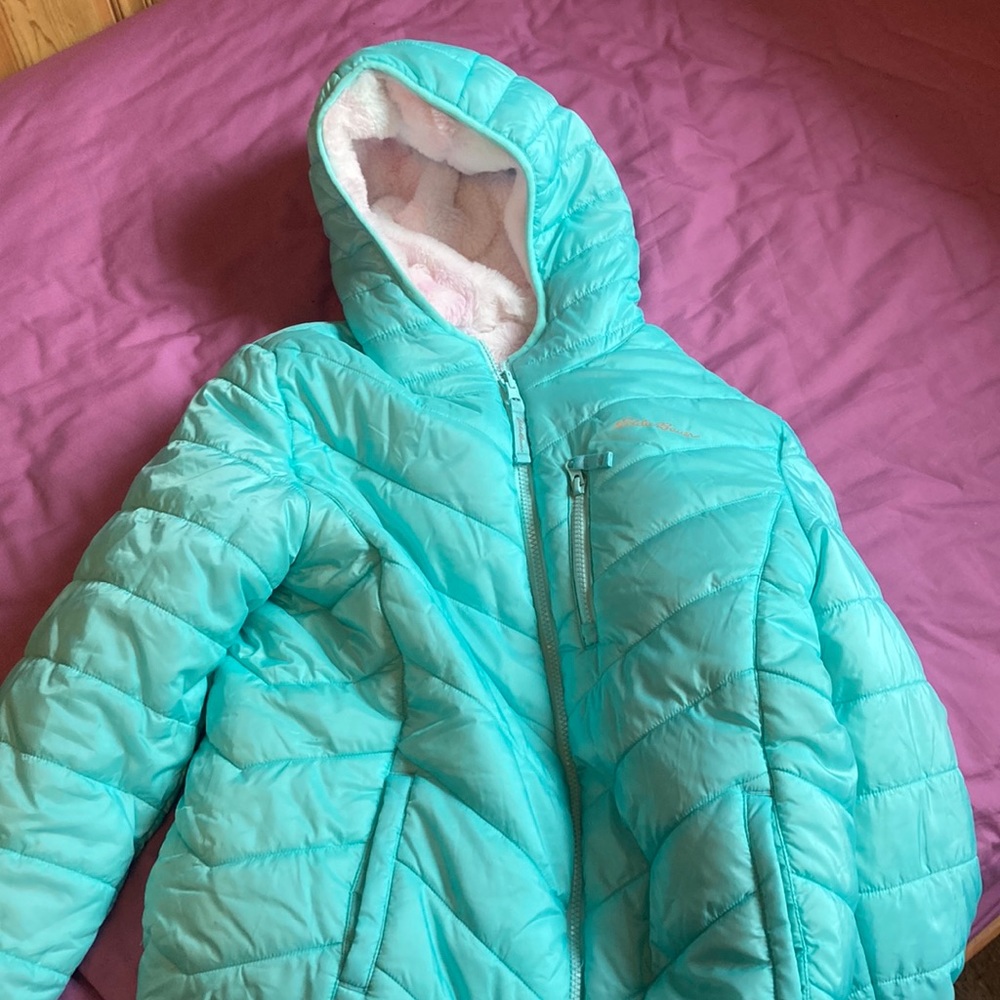 Eddie Bauer flippable kids coat